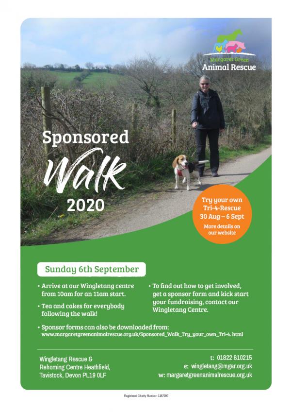 Sponsored Walk /Try your own Tri-4 (Devon)